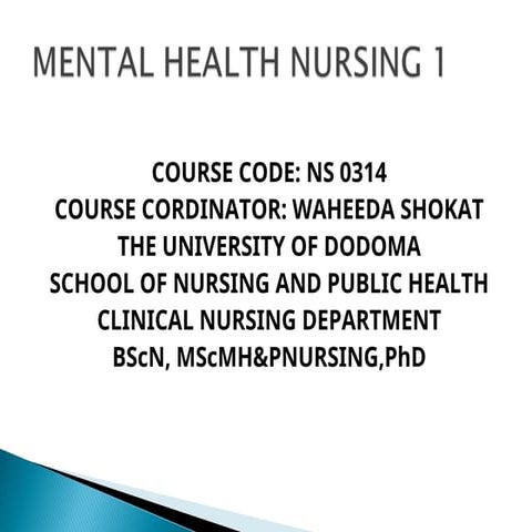 SYMPTOMATOLOGY IN MENTAL HEALTH ppt3.ppt