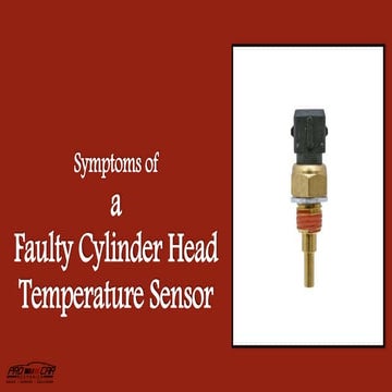 Symptoms of a Faulty Cylinder Head Temperature Sensor