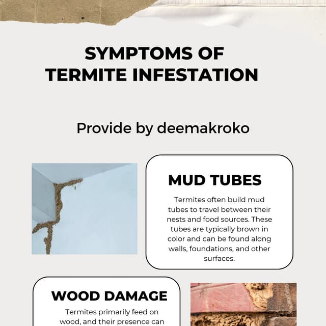 The Most of Symptoms of Termite Infestation | PDF