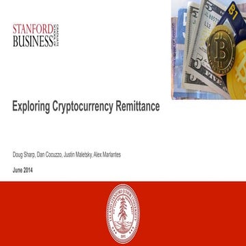 Exploring Cryptocurrency Remittance