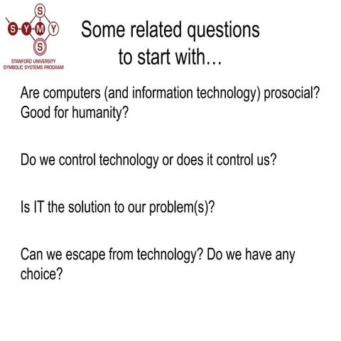 Symsys201 Introduction - 2017