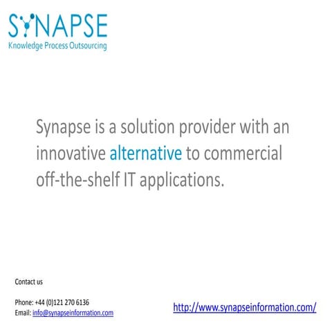 Synapse NanoApps