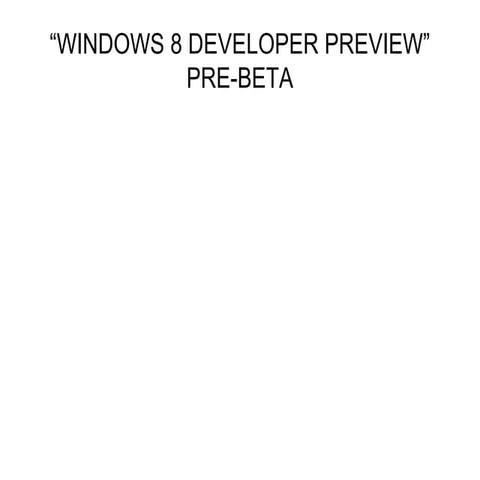 Synapse india complaints on  windows 8 developer preview  pre-beta