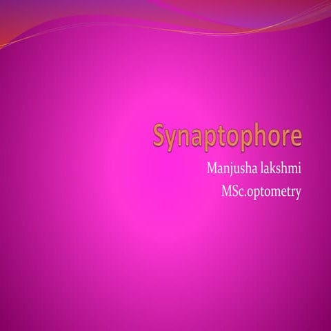 Synaptophore