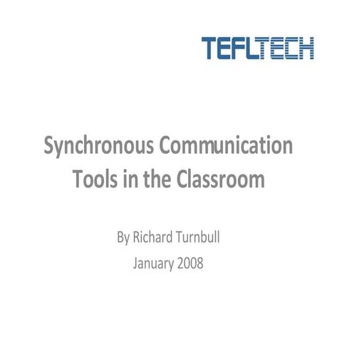 Synchronous Communication