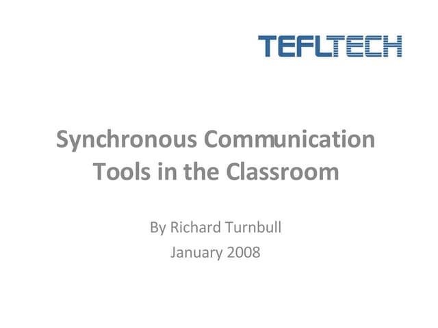 Synchronous Communication