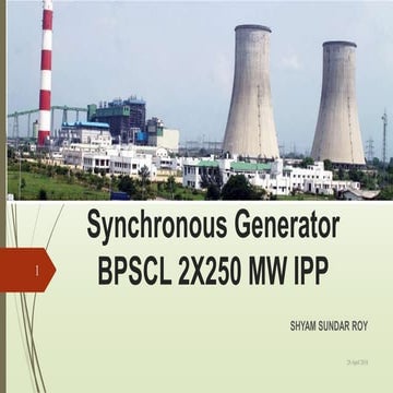 Synchronous generator