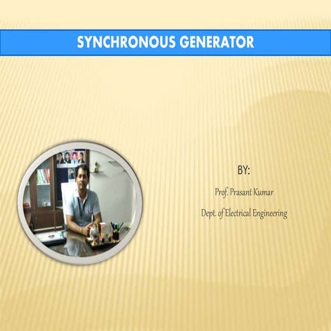 Synchronous generator