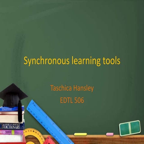 Synchronous learning tools