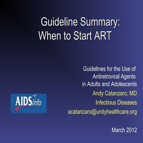 New guidelines for HIV care and treatment 2021.pptx