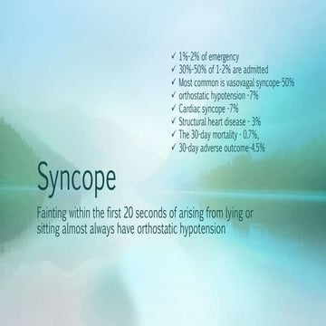 Syncope