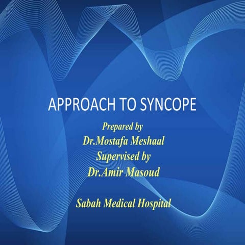 Approach to Syncope