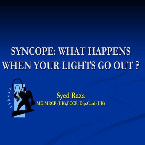 Syncope  