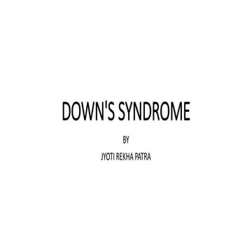 DOWN SYNDROME.pptx