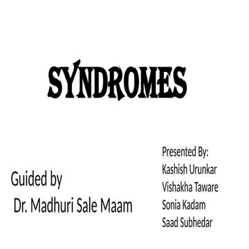 SYNDROMES | PDF