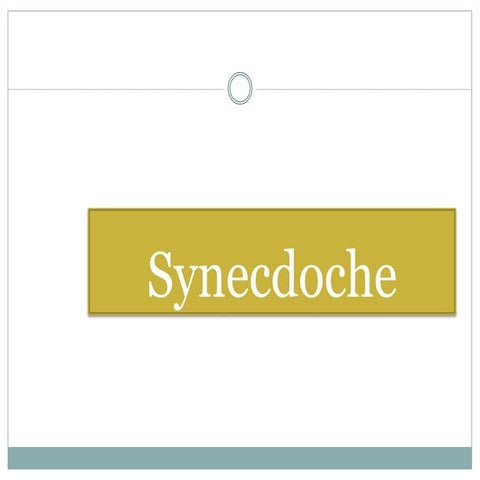 Synecdoche