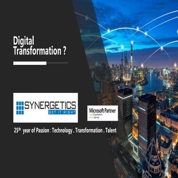 Synergetics digital transformation