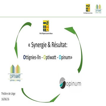 Synergies & Résultats : Ottignies-Louvain-La-Neuve - Tanguy Boucquey 
