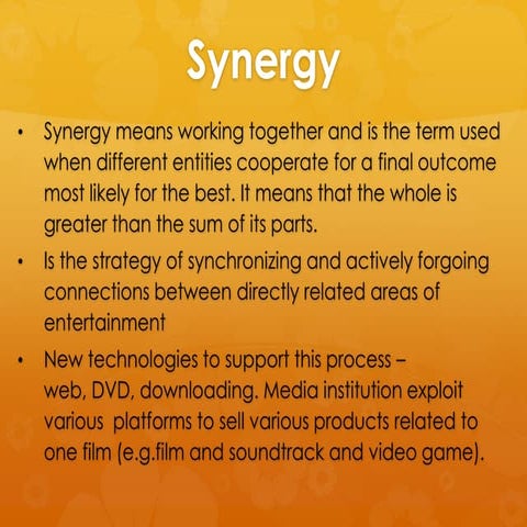 Synergy Powerpoint