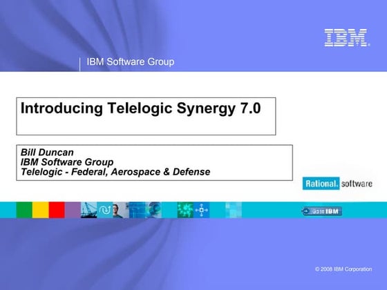 Synergy 7.0 Sales 10312008