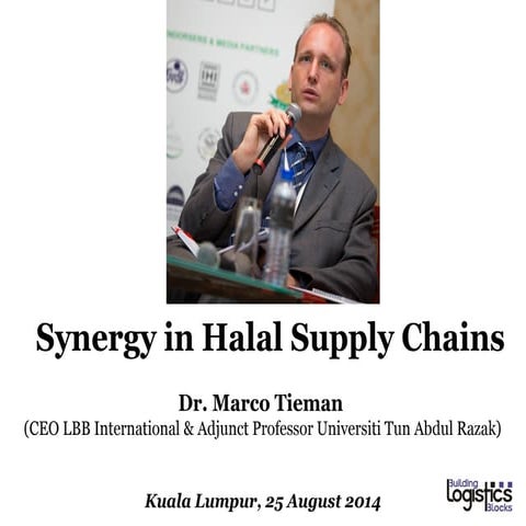 Synergy in halal supply chains