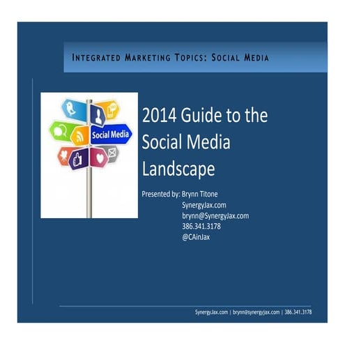 Social Media Guide for Marketers 