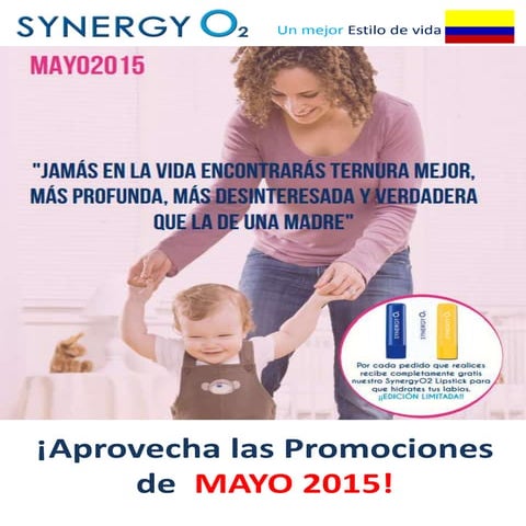 SYNERGYO2 COLOMBIA OFERTAS MAYO 2015