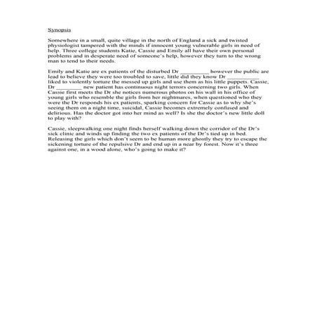 The doctor script | DOC