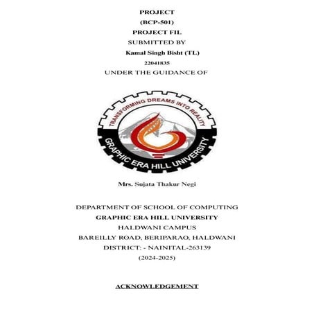 SYNOPSIS docx for exam new one gehu university