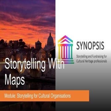 Synopsis Project: visualisation and storytelling with maps