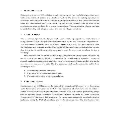Sensitive Data Protection in DBaaS | PDF
