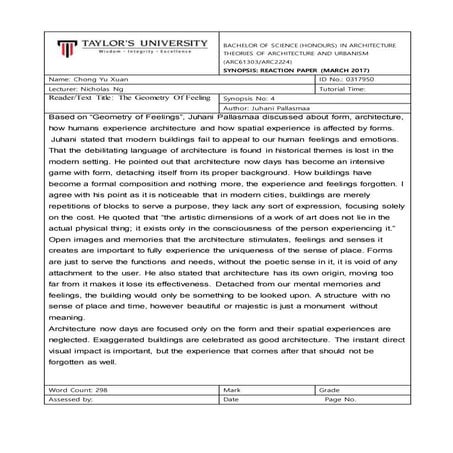 Synopsis text 4 chong yu xuan