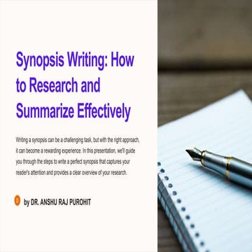 Synopsis Writing.pptx