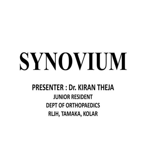 Synovium