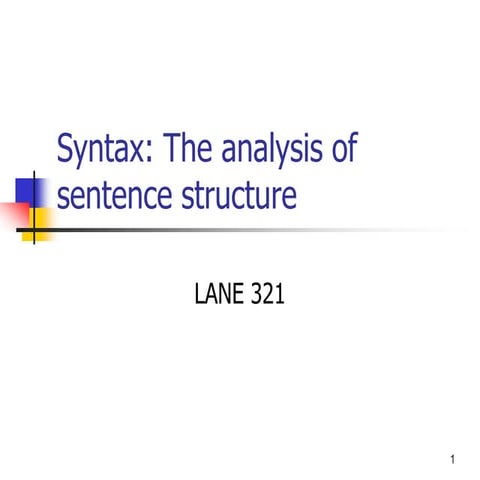 syntactic analysis.ppt
