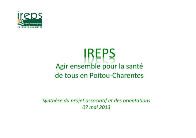 Synthe`se projet associatif+orienta...