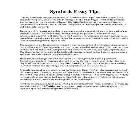Synthesis Essay Tips.pdf