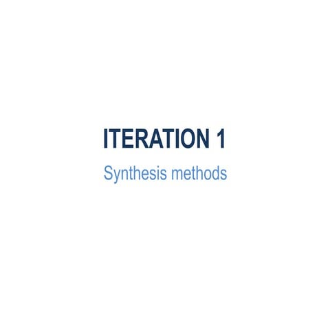 Synthesis iteration 3 | PPTX