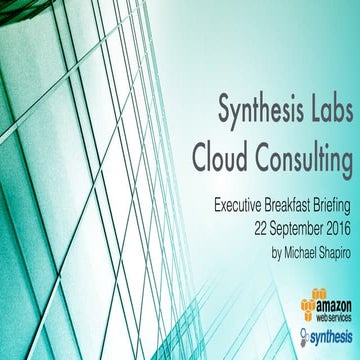 Synthesis Labs Cloud Consulting - Michael Shapiro