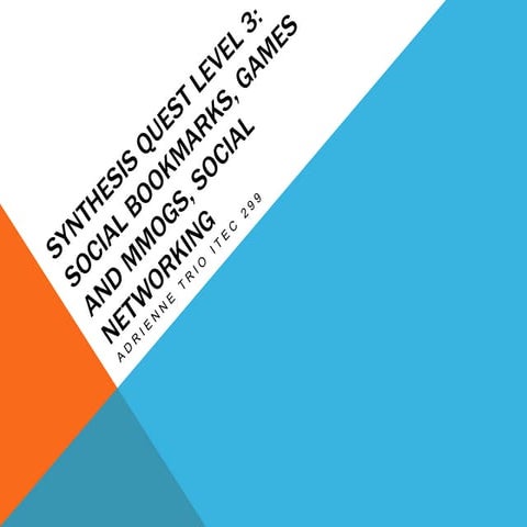 Synthesis quest level 3 bookmarking