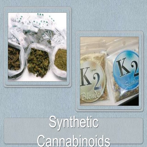 Synthetic cannabinoids