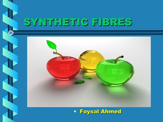 synthetic fibers and plastics | PPT
