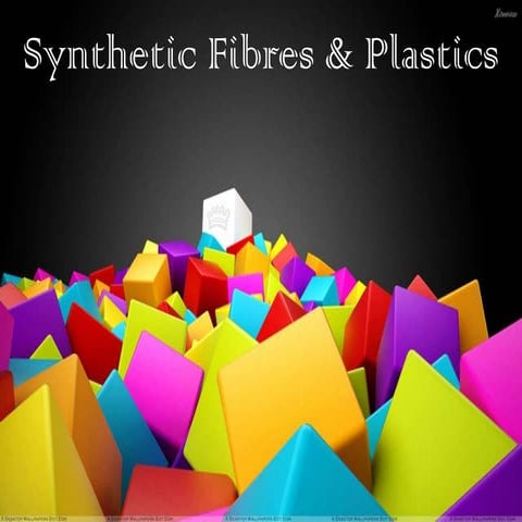 Synthetic fibres & Plastics class 8 ppt by Gursimran Singh