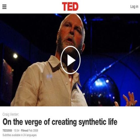 CTGHMS: Synthetic life JCV