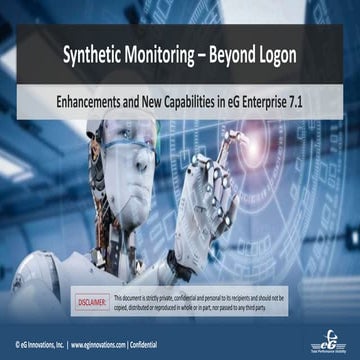 Make synthetic monitoring a critical part of your IT monitoring strategy: Why...