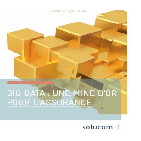 Synthèse Solucom - Big data : une mine d'or pour l'Assurance
