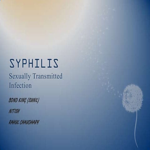 Syphilis