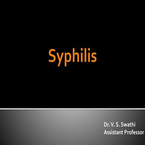 Syphilis