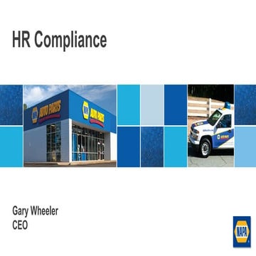 HR Compliance for Small Business Owners by Gary Wheeler