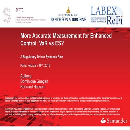 Regulation: More accurate measurements for control enhancements